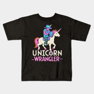 Unicorn Wrangler Kids T-Shirt